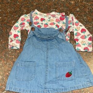 Babygirl dress overalls🎀
